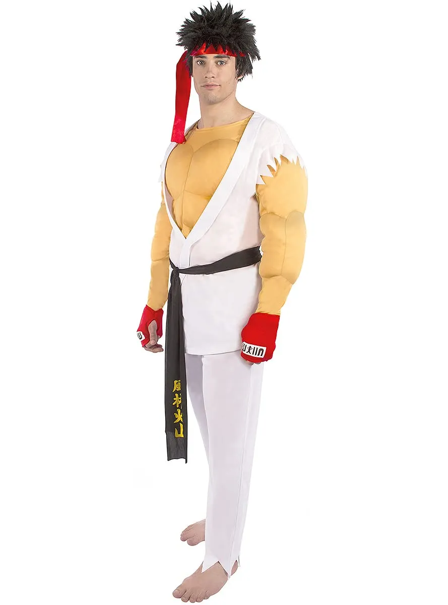 Funidelia Street Fighter Ryu costume uomo bianco ufficiale