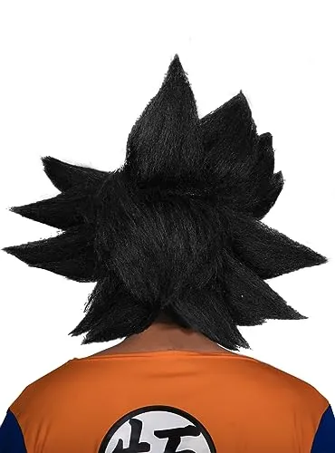 Funidelia Goku Dragon Ball Parrucca Uomo Nera