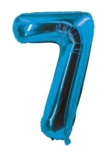 P'tit Clown 7 palloncino numero 85 cm oro