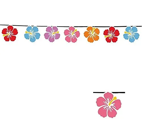 Fiestas Guirca Ghirlanda fiori decorazione 15 pezzi 300 cm