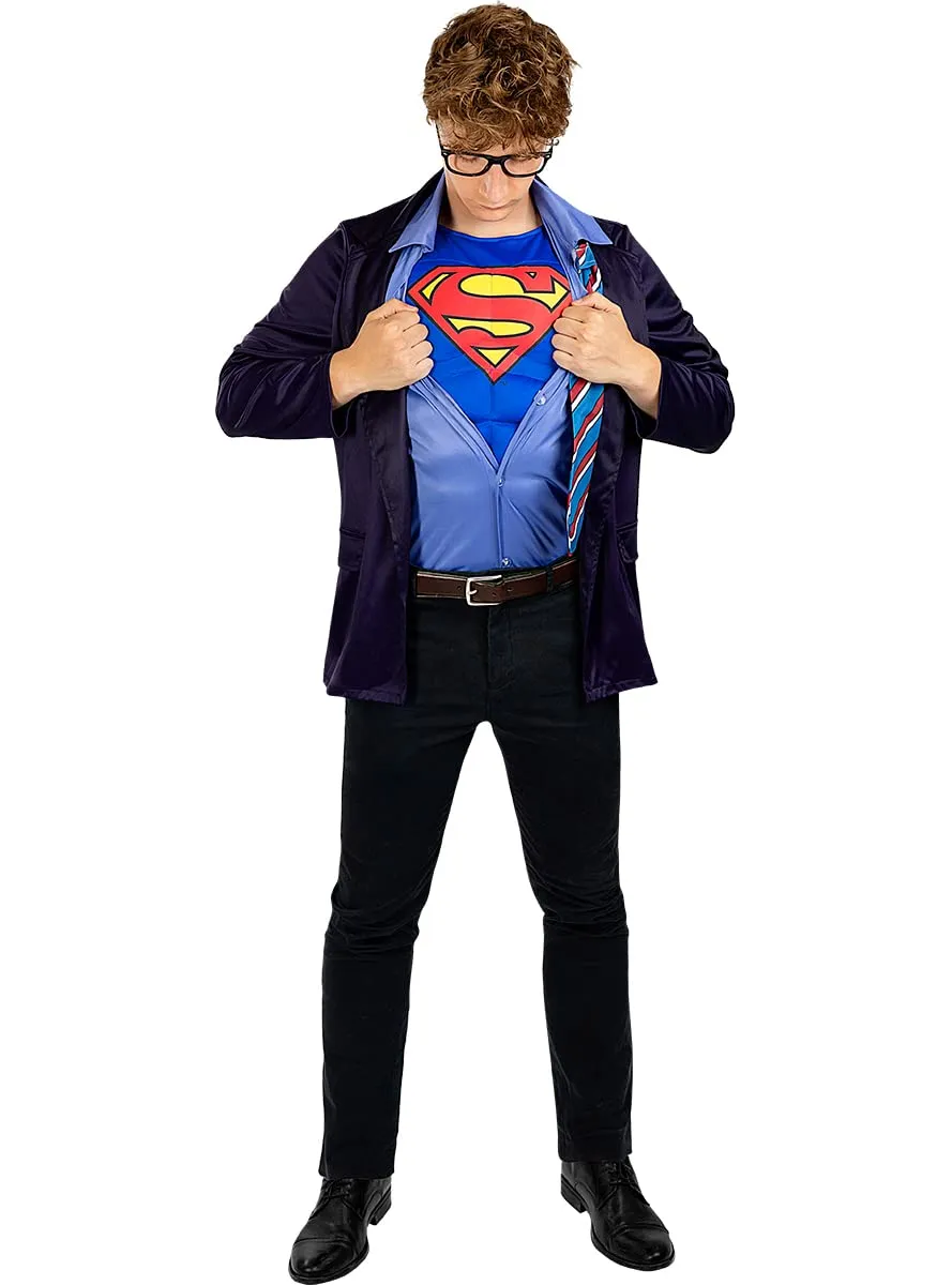 Funidelia Clark Kent Superman costume uomo nero L-XL