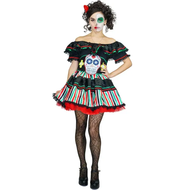SEA HARE Senorita Giorno Morte costume donna con fascia