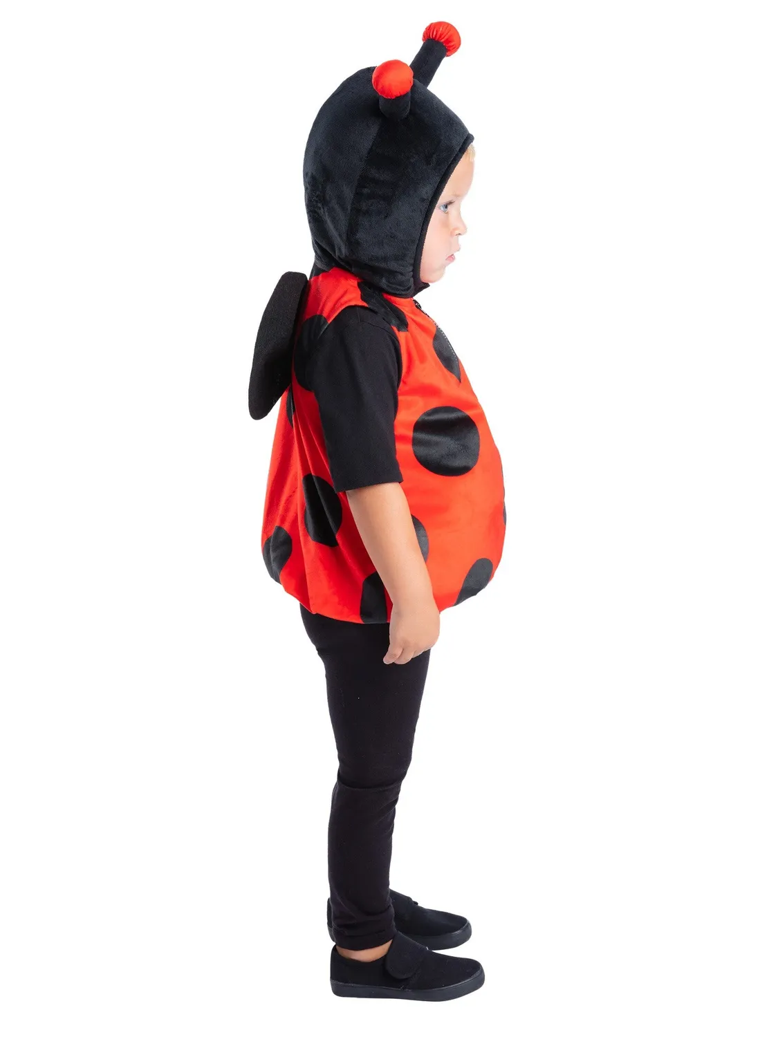 Smiffys Ladybird Costume coccinella bambini Small 4-6 anni ali