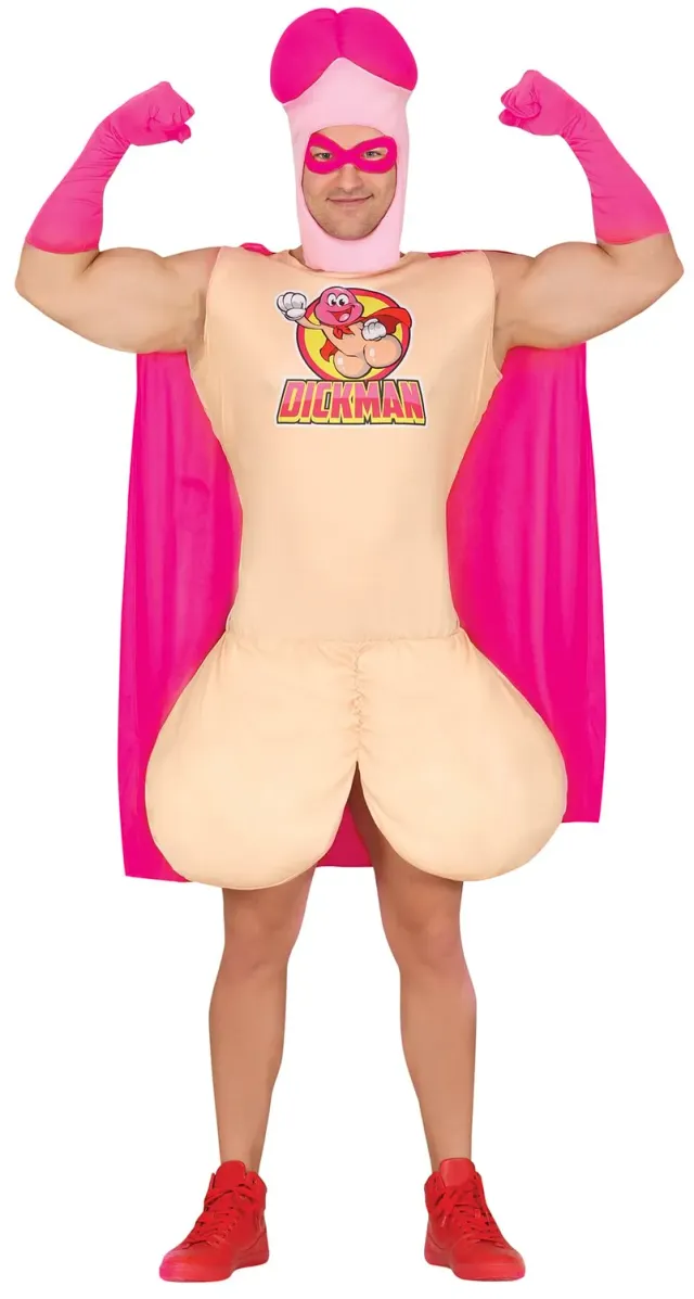 Guirca Dickman costume uomo taglia L con sorpresa