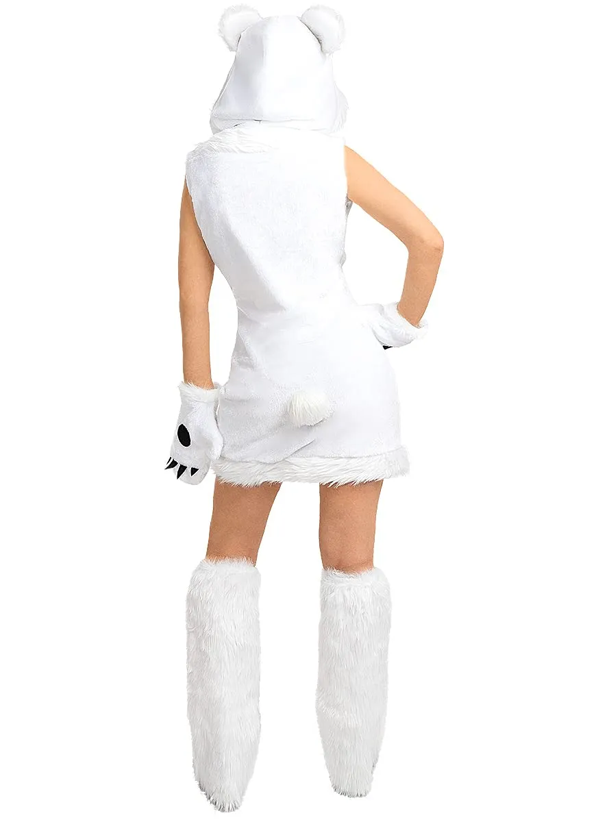 Funidelia orso polare costume donna S caldo