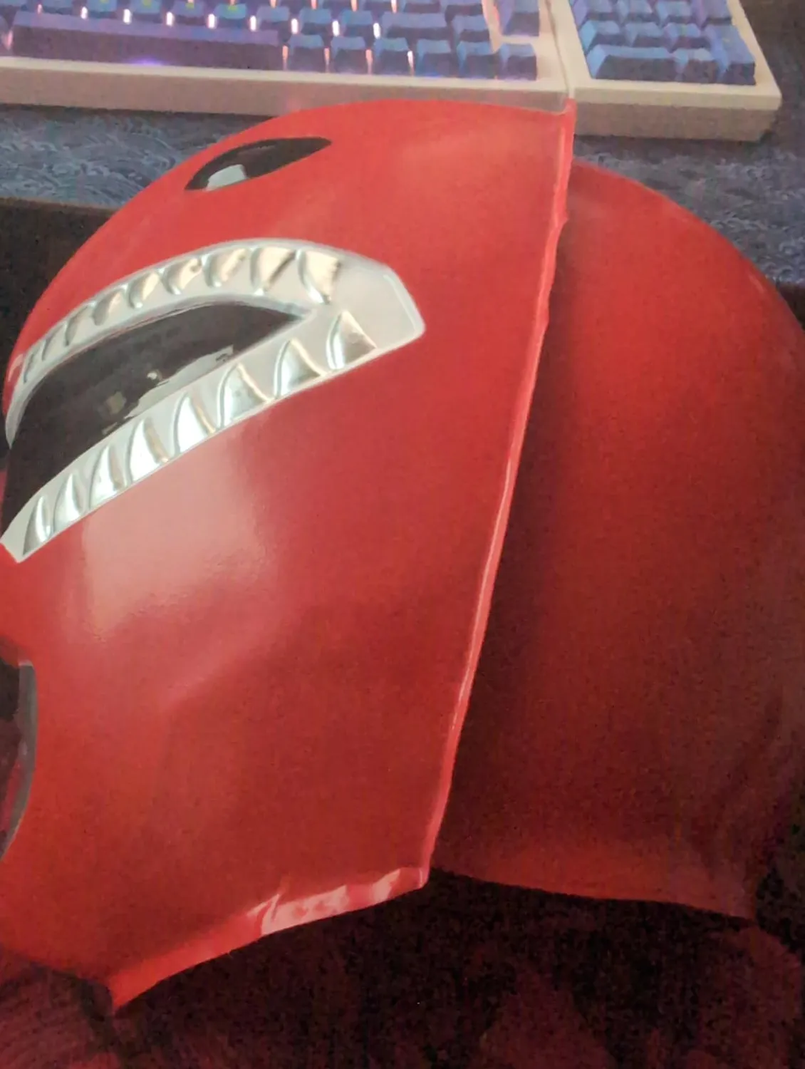 Funidelia Power Rangers casco rosa adulto