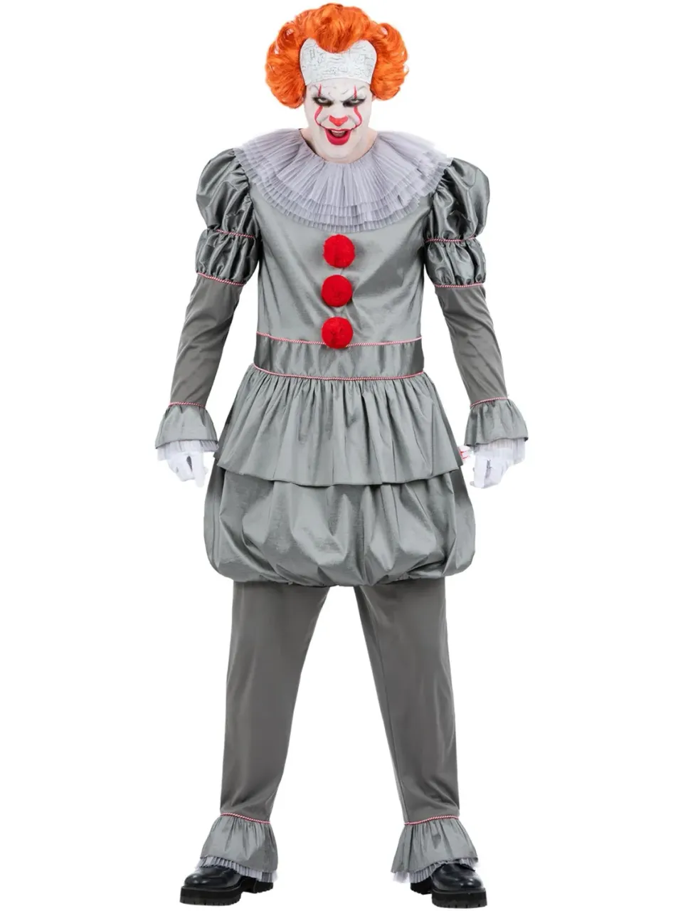 Smiffys IT Chapter 2 costume Pennywise uomo grigio