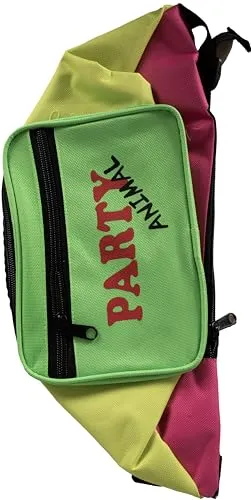 P'tit Clown re22674 Marsupio Banana Fluo anni 80