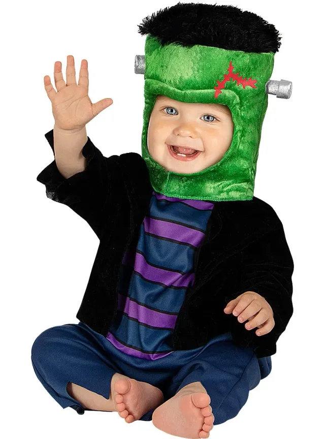 Funidelia Frankenstein Costume Bebè Nero 0-6 Mesi Horror