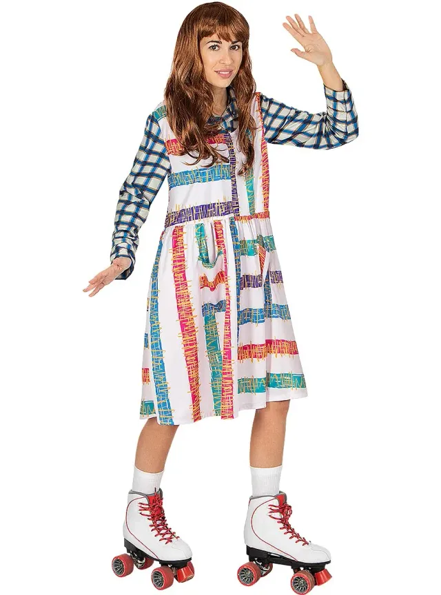 Funidelia Undici Stranger Things Costume donna Marrone