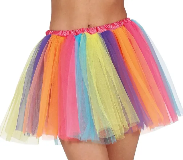 Fiestas Guirca Tutu gonna donna multicolore