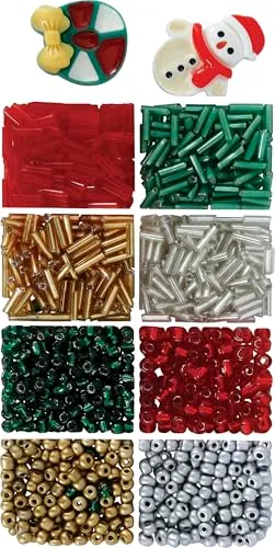 Fiestas Guirca Kit Bracciali Natale DIY 1100 pezzi