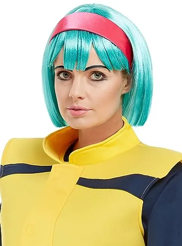 Funidelia Bulma Dragon Ball parrucca verde donna