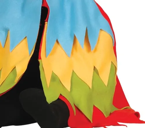 Guirca Costume Pappagallo Bebè Mantello con Cappuccio