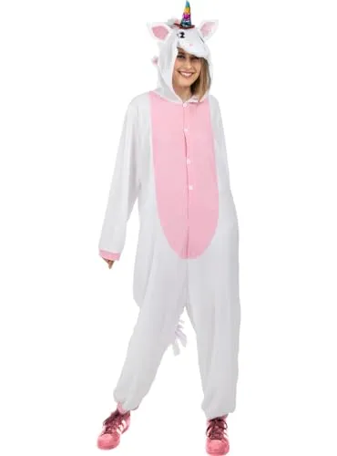 Funidelia Unicorno Rosa costume adulto L-XL rosa