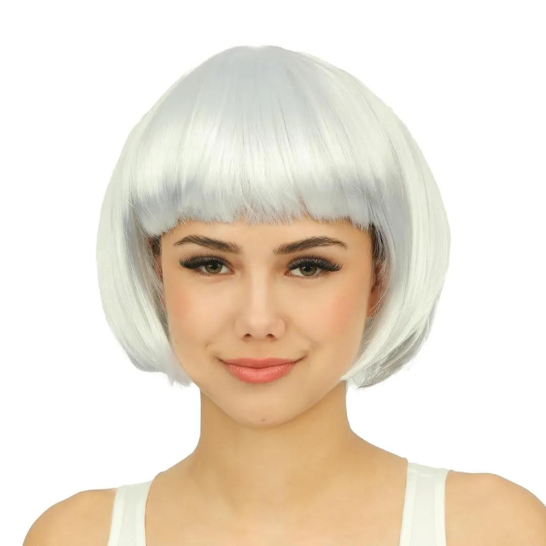 P'tit Clown Cabaret parrucca viola donna anni 20