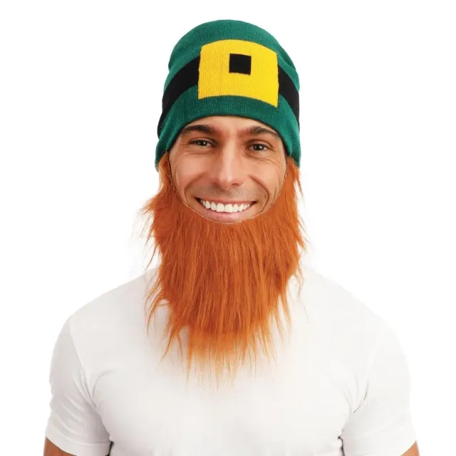 P'tit Clown Berretto San Patrizio cappello con barba verde