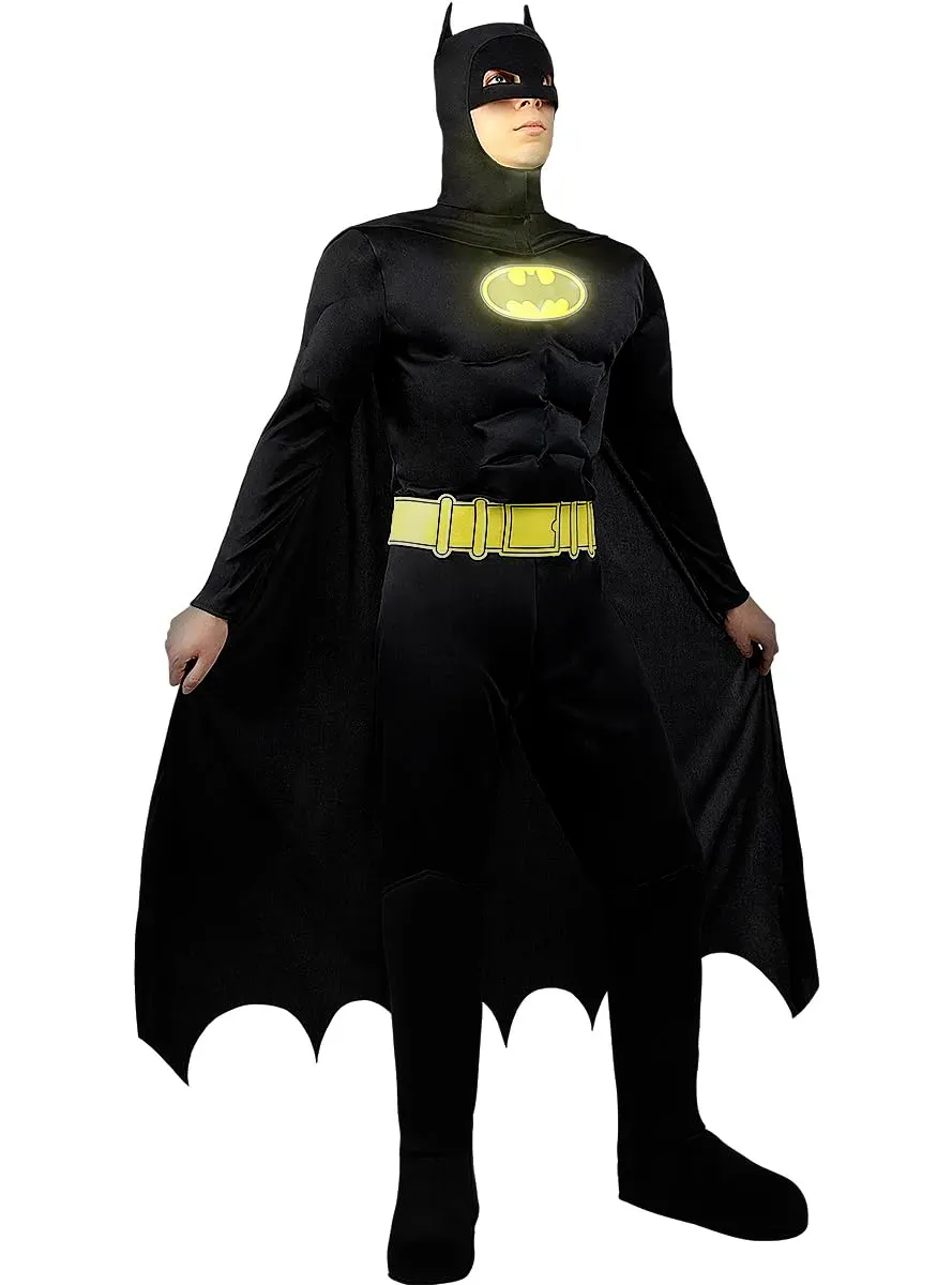 Funidelia Batman TDK Lights On Costume Uomo S Nero