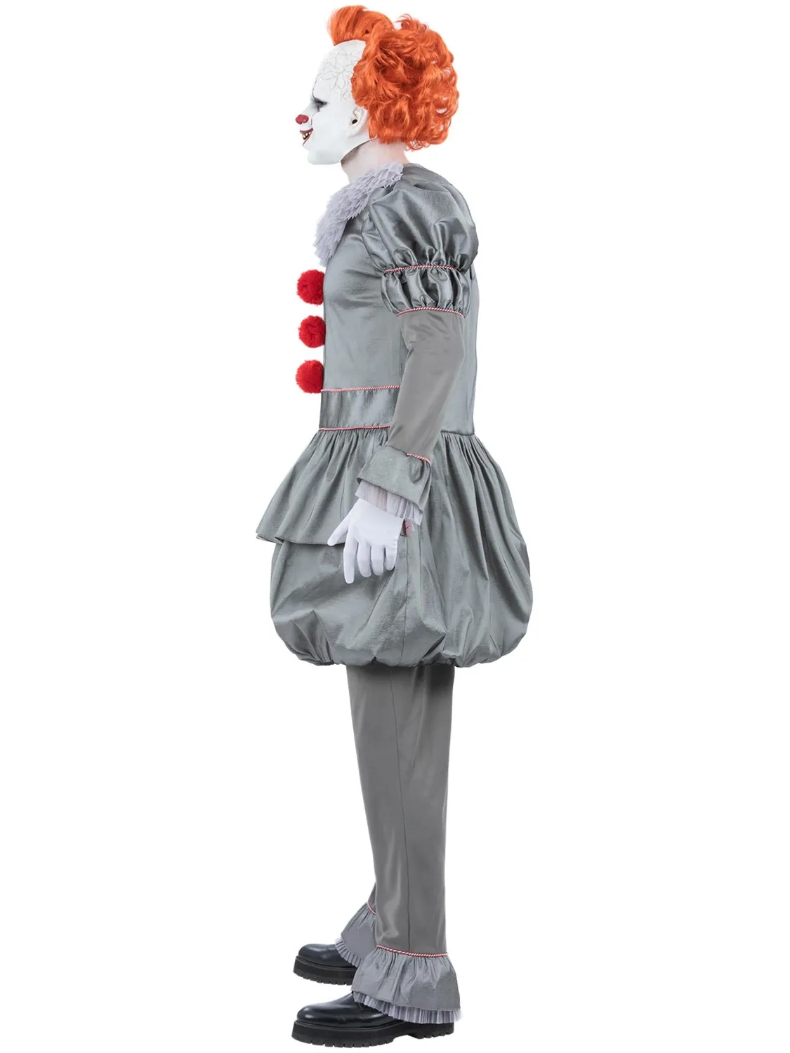 Smiffys IT Chapter 2 costume Pennywise uomo grigio