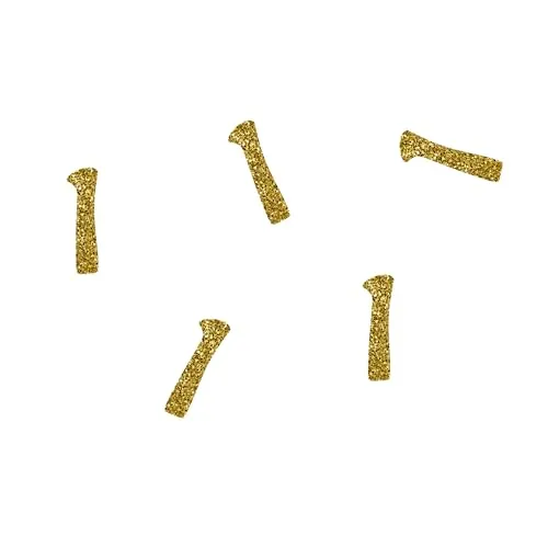 P'tit Clown re21032 coriandoli glitter oro 1 50 pezzi