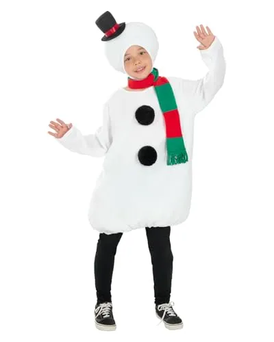 Funidelia Pupazzo di Neve costume bambino 10-12 anni
