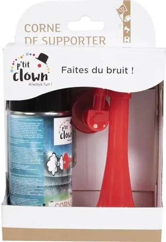 P'tit Clown Corno da Stadio Tifoso Rosso 100 ml