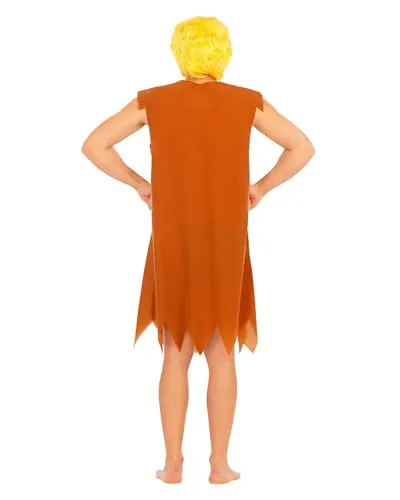 Funidelia Flintstones Barney Rubble costume uomo XL marrone