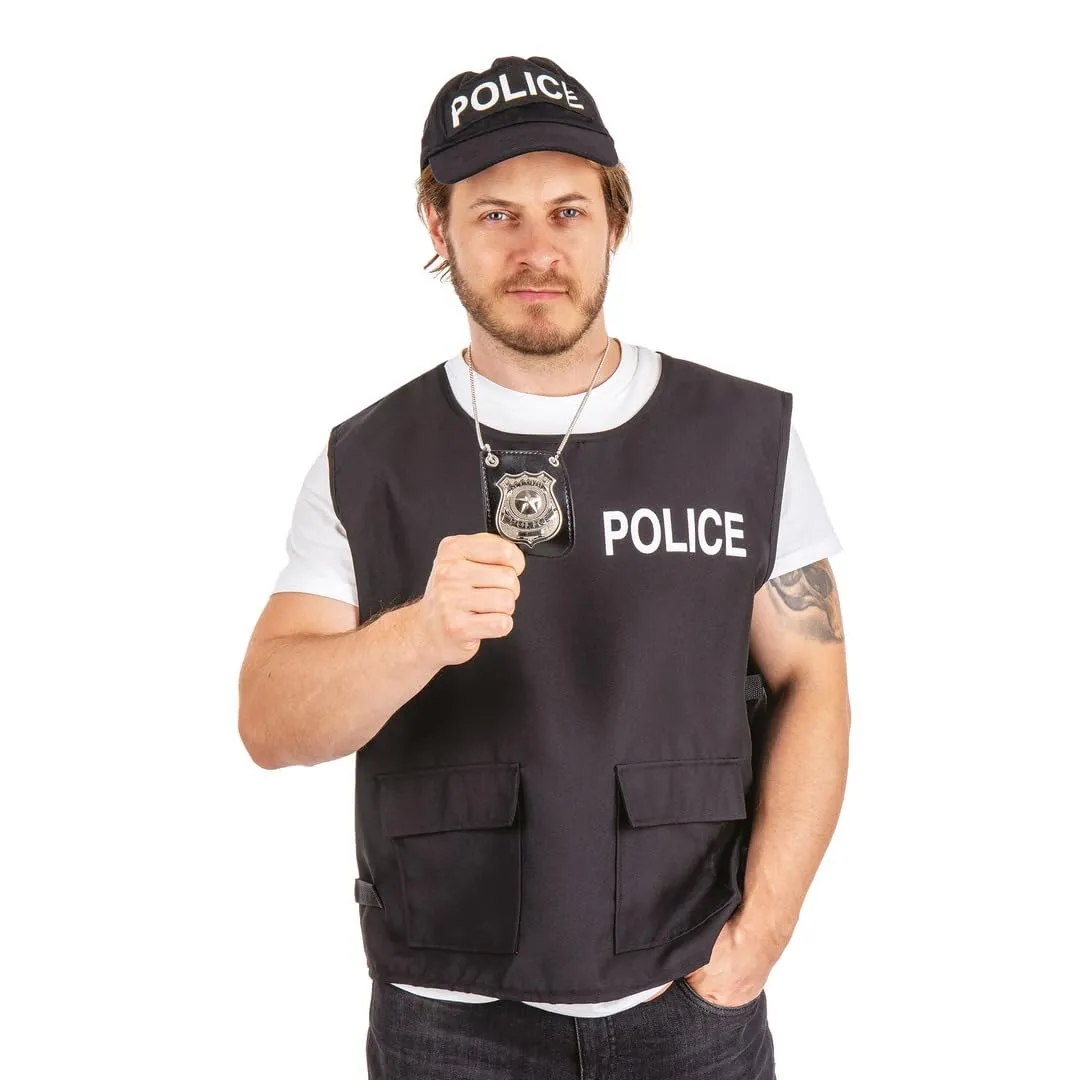P'tit Clown 10433 collana polizia accessorio costume