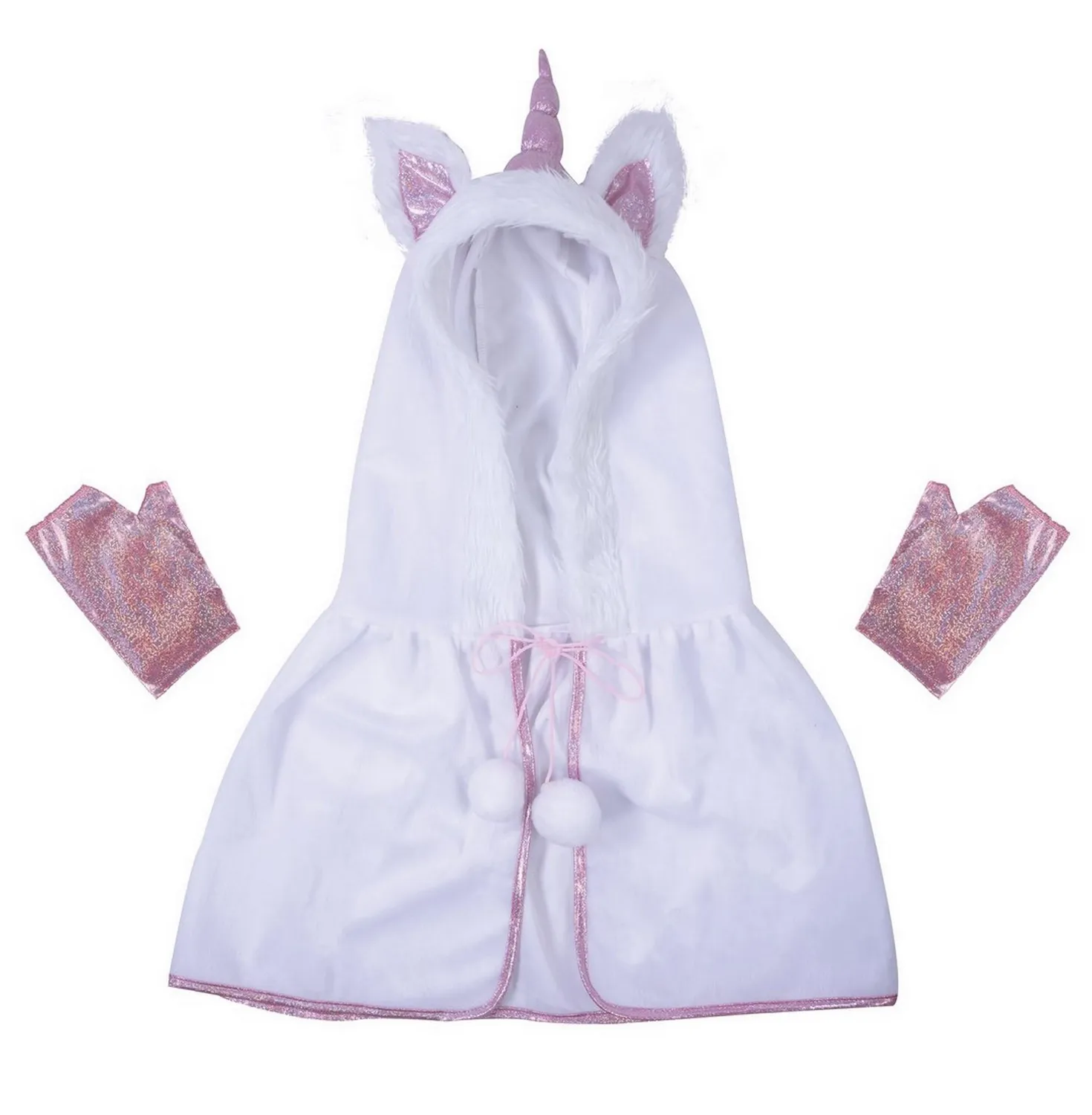 P'tit Clown 21020 mantello unicorno adulto con cappuccio