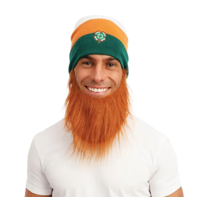 P'tit Clown re66685 cappello San Patrizio con barba