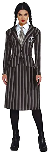 Fiestas Guirca Costume Studentessa Gotica 36-38 S Nero