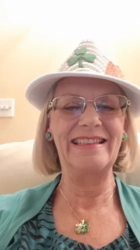 Smiffys Paddy's Day cappello trilby paillettes bandiera Irlanda