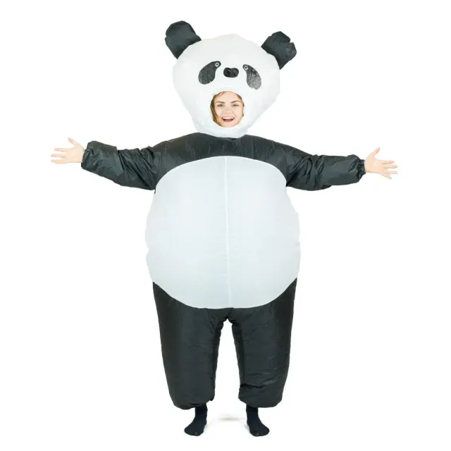 Bodysocks costume gonfiabile panda adulto con ventola