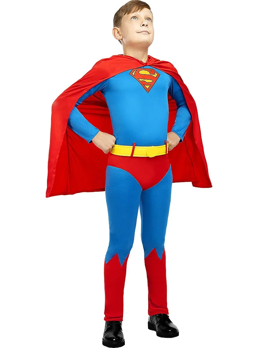 Funidelia Superman Classic costume bambino 10-12 anni ufficiale