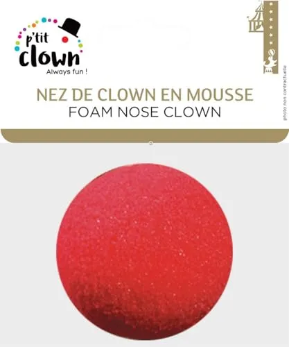 P'tit Clown Naso Pagliaccio 21700 Rosso Schiuma