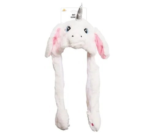 Guirca Cappello Unicorno con Movimento peluche