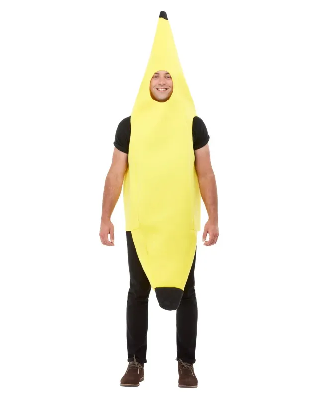 Funidelia Costume Banana Adulti Taglia Unica per Carnevale