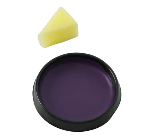 Guirca Trucco Olio Lilla 9 g con Spugna coprente