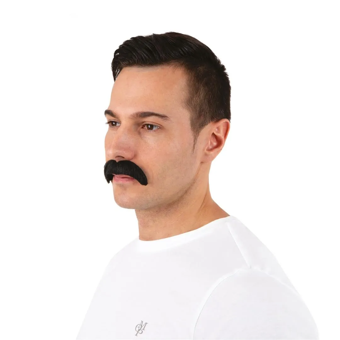 P'tit Clown Baffi Anni 60 Accessorio Nero Adesivi