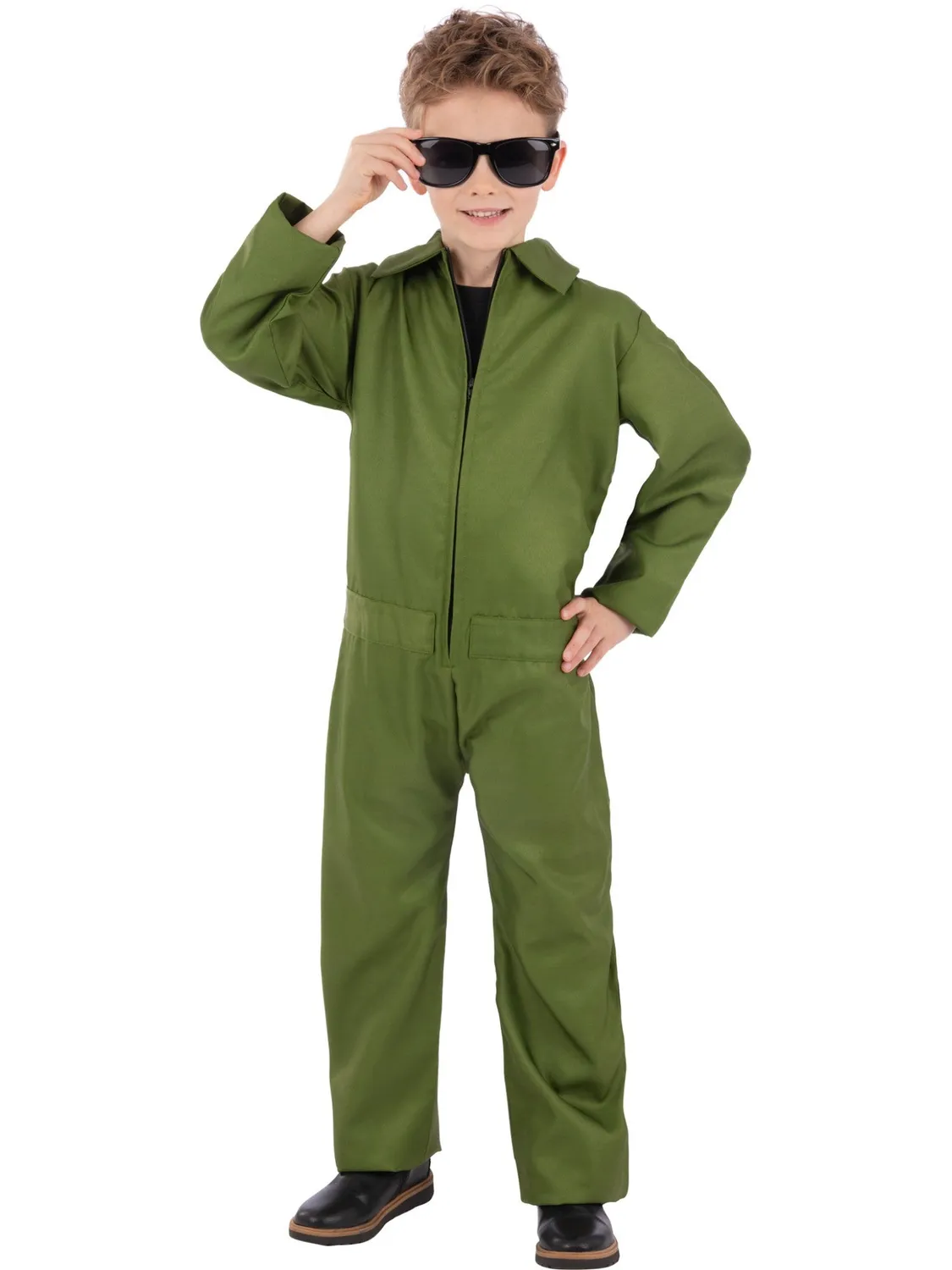 Smiffys Boiler Suit tuta bambino verde 7-9 anni
