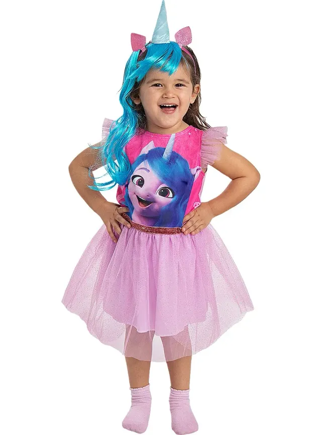 Funidelia My Little Pony Izzy Moonbow Costume 5-6 Anni Rosa