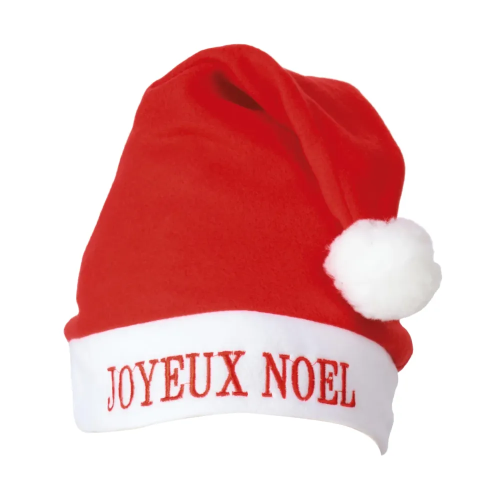 P'tit Clown cappello Natale ricamato rosso adulto