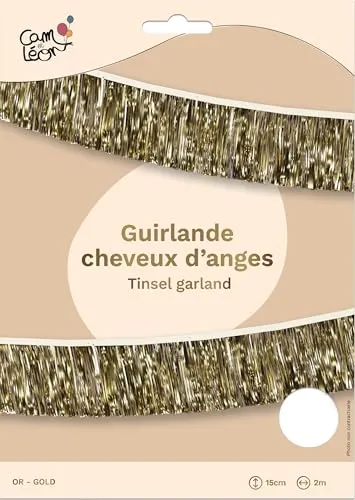 P'tit Clown Re22602 ghirlanda capelli d'angelo oro 2 m