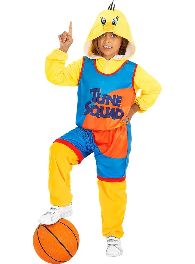 Funidelia Titti Space Jam costume bambino 7-9 anni giallo