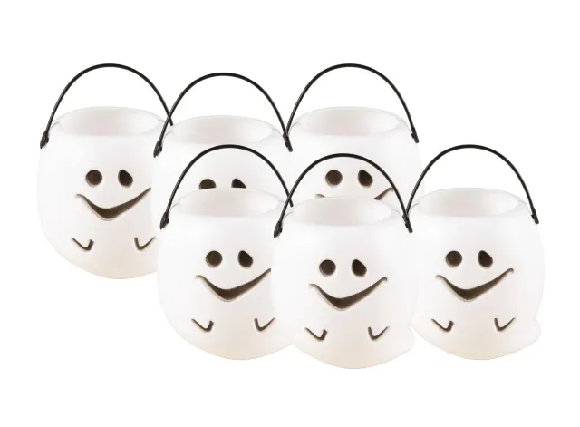 P'tit Clown Fantasma mini secchielli Halloween 6 pz