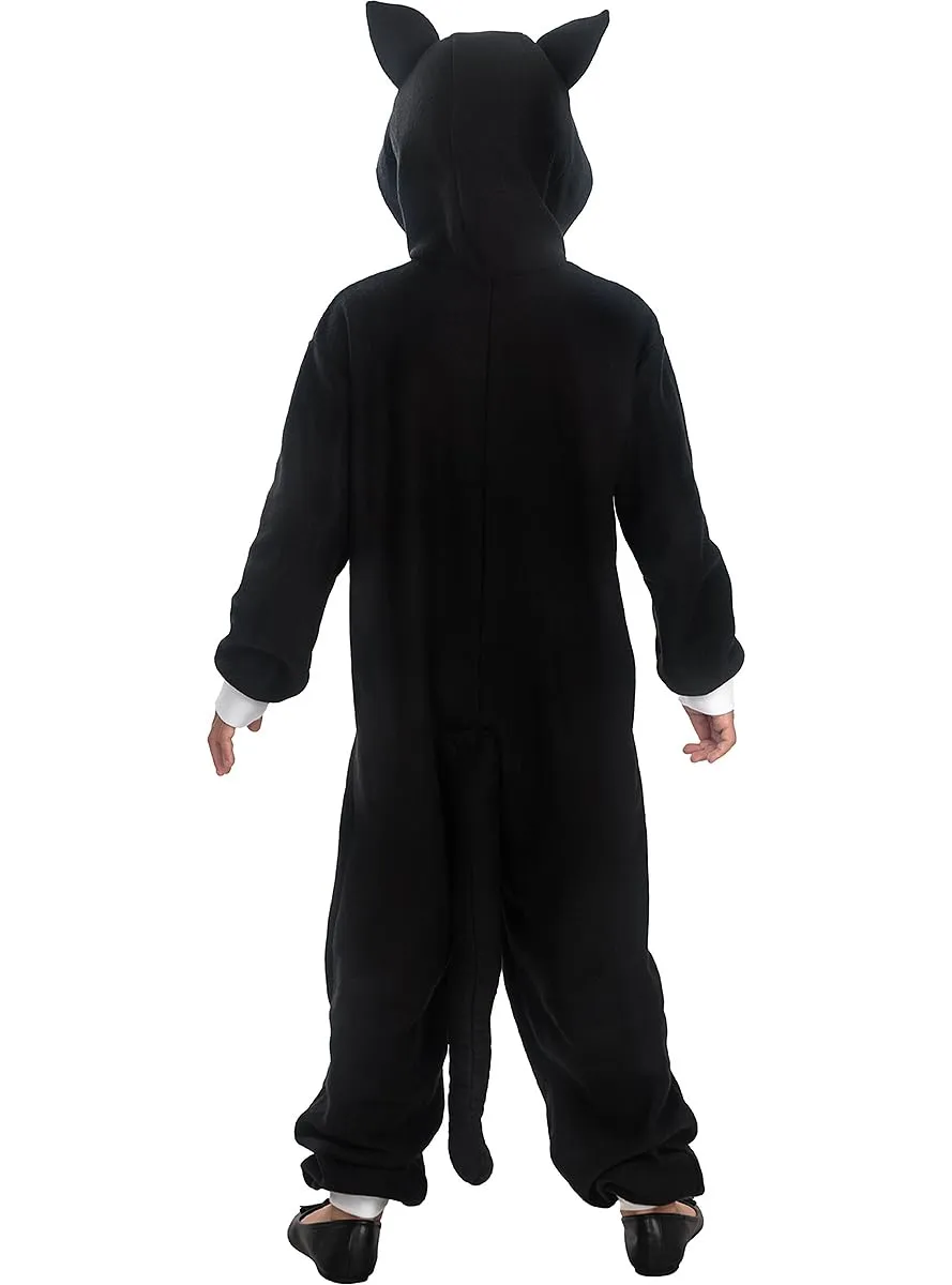 Funidelia Gattino Kitten costume gatto nero 7-9 anni