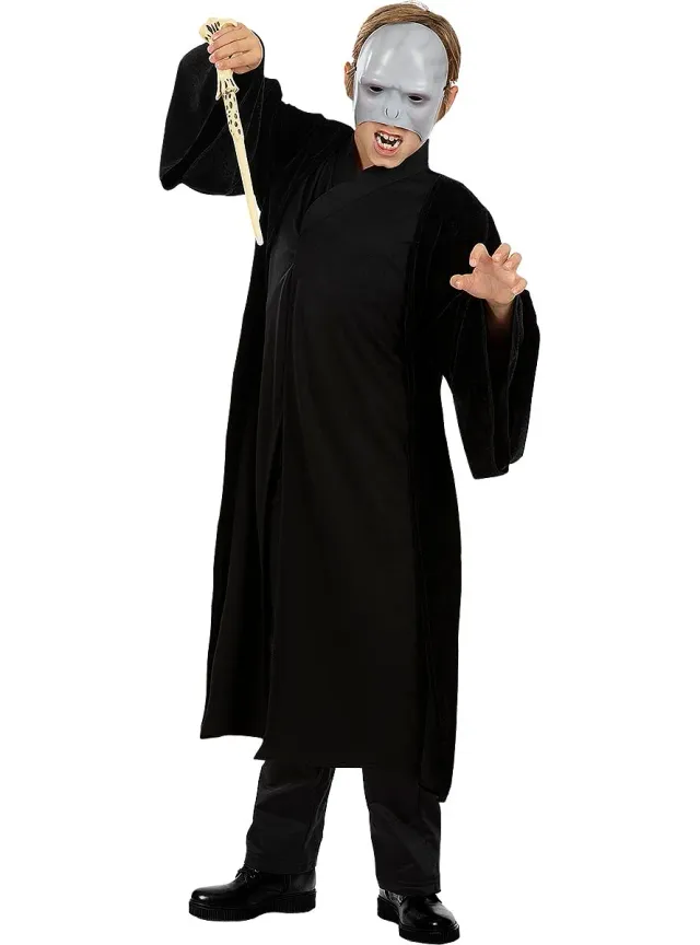 Funidelia Voldemort costume bambino 7-12 anni nero