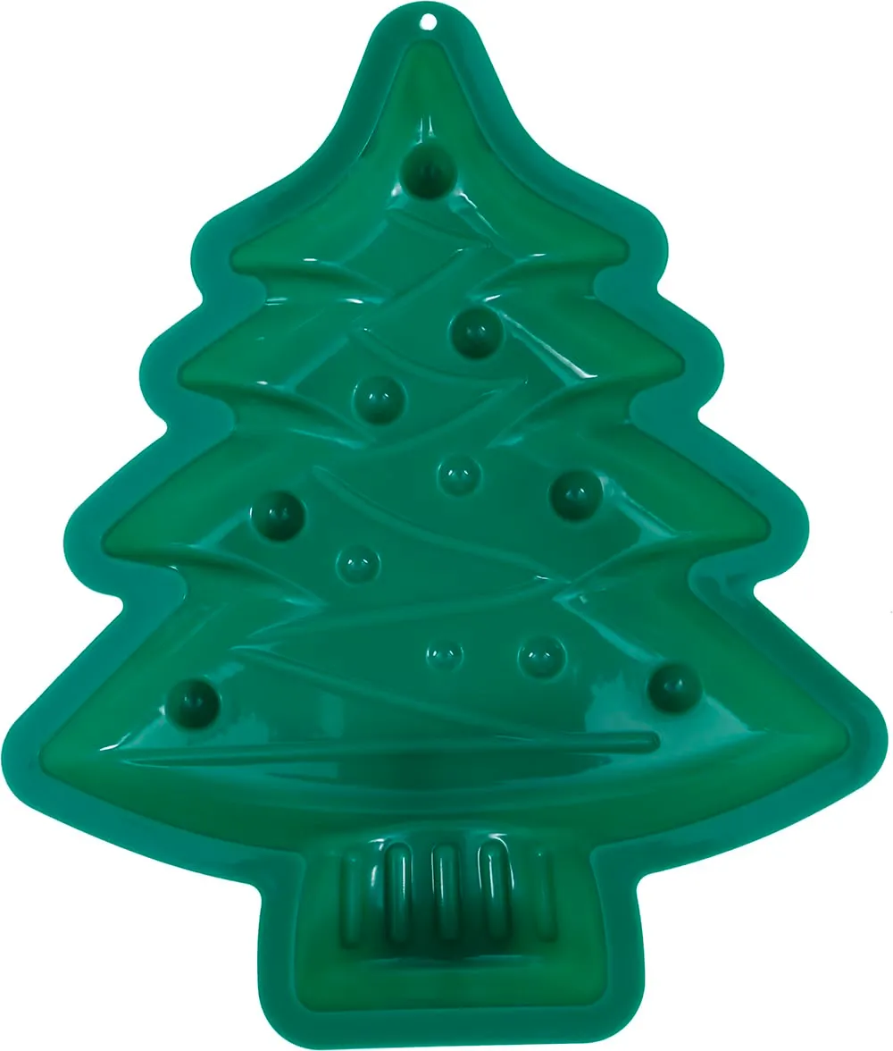 Fiestas Guirca Party Albero di Natale stampo torta silicone verde