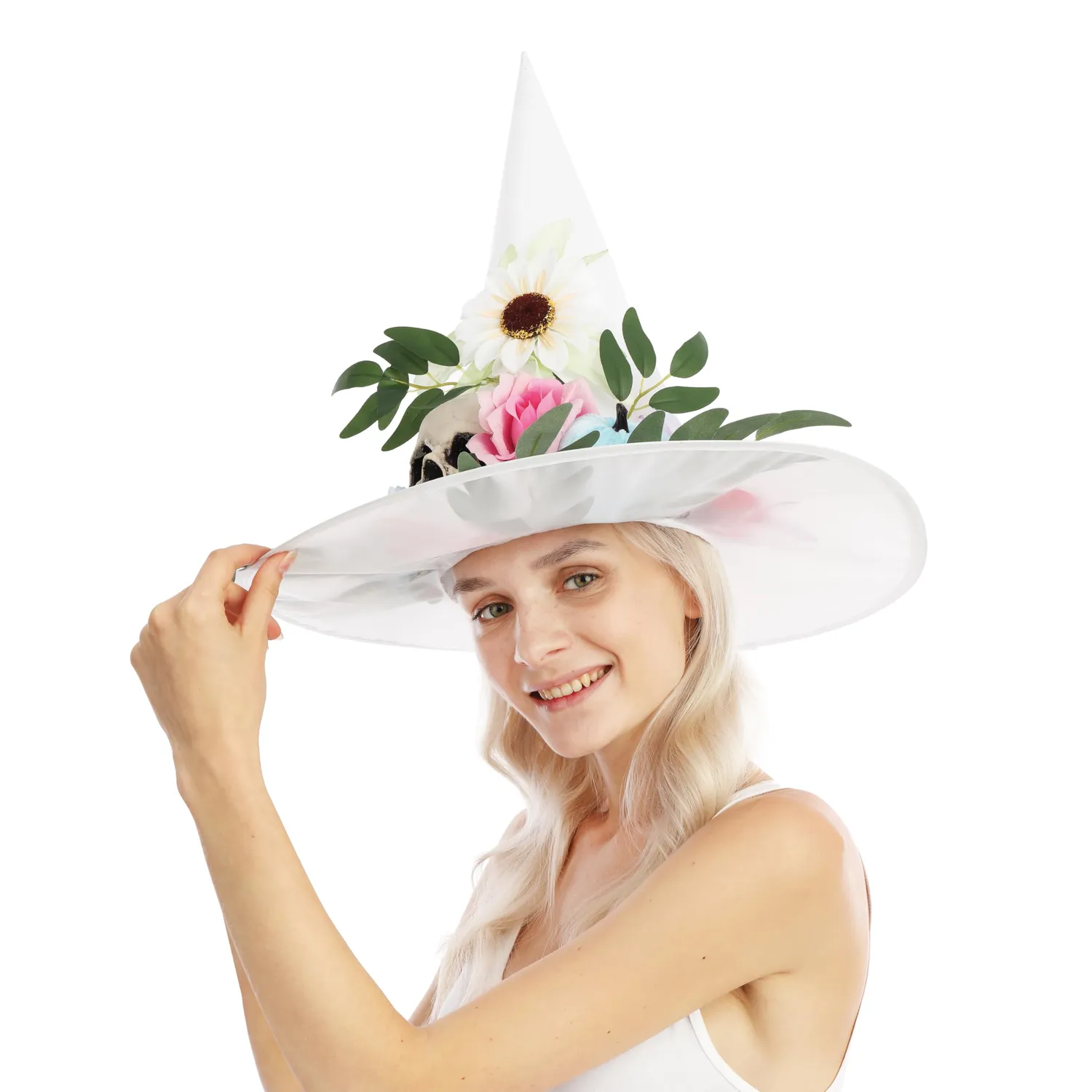 P'tit Clown cappello strega donna Halloween
