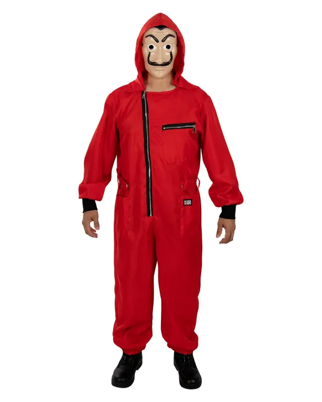 Funidelia La Casa di Carta Costume Rosso Tuta